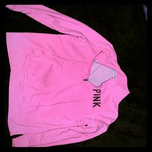 Pink Victoria's Secret hoodie large